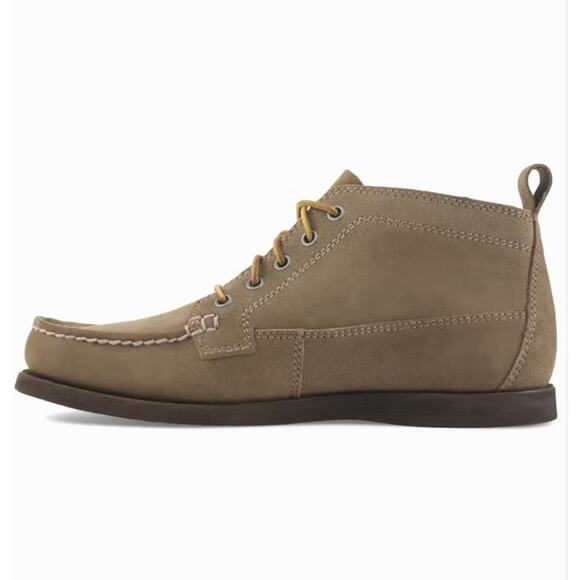 Eastland Mens Seneca Camp Moc Boots 13 NWT Tan Khaki Suede Lace Chukka Huckberry main image 6